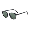 Retro Trendy Round Mazzucchelli Acetate Polarized High End Unisex Adult Sunglasses