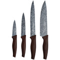 Set of 4 stainless steel knives Daimiel collection