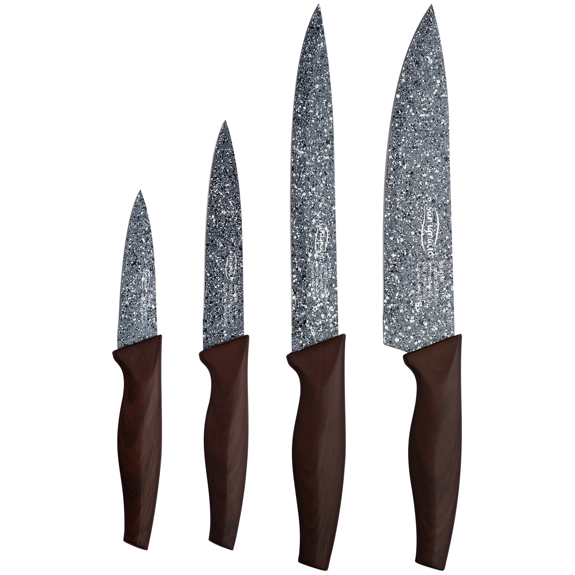 Set of 4 stainless steel knives Daimiel collection