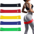 5-Piece Set Elastic Pull Ring TPE Resistance Sports Warm-Up Hip Belt Beautiful Design Squat Exercise Promotional Sports Products