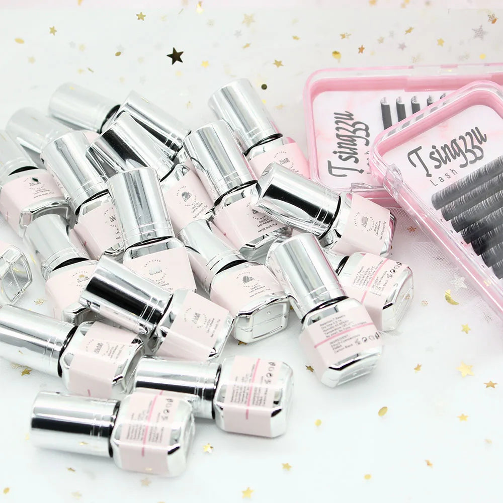 Popular 0.3 0.5s 1-2s Eyelash Adhesive Lash Foam Cleanser Primer Super Bonder Cream Remover Lash Extension Kit MegaBDM