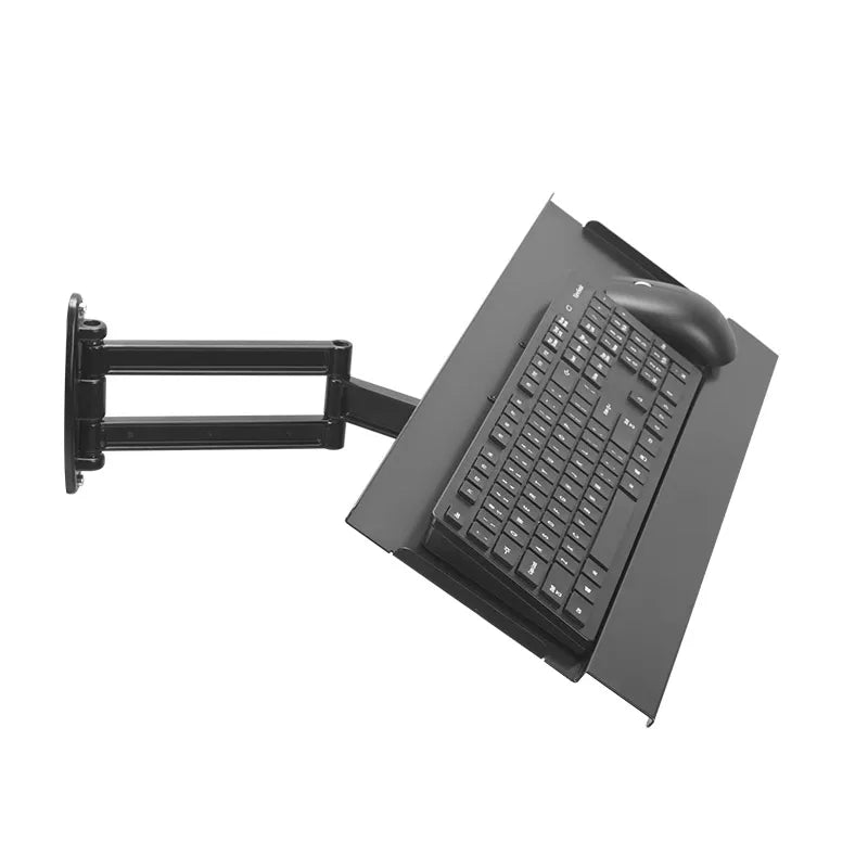 Sim Racing Cockpit Aluminum Profile Keyboard Tray Adjustable Sliding Mount Gaming Simulator Rig Workstation Extension Keyboard