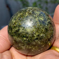 Wholesale Natural Peridot Sphere for Home Decoration Mineral Specimens Holiday Gift Perfect Crystal Gift for Friends and Family