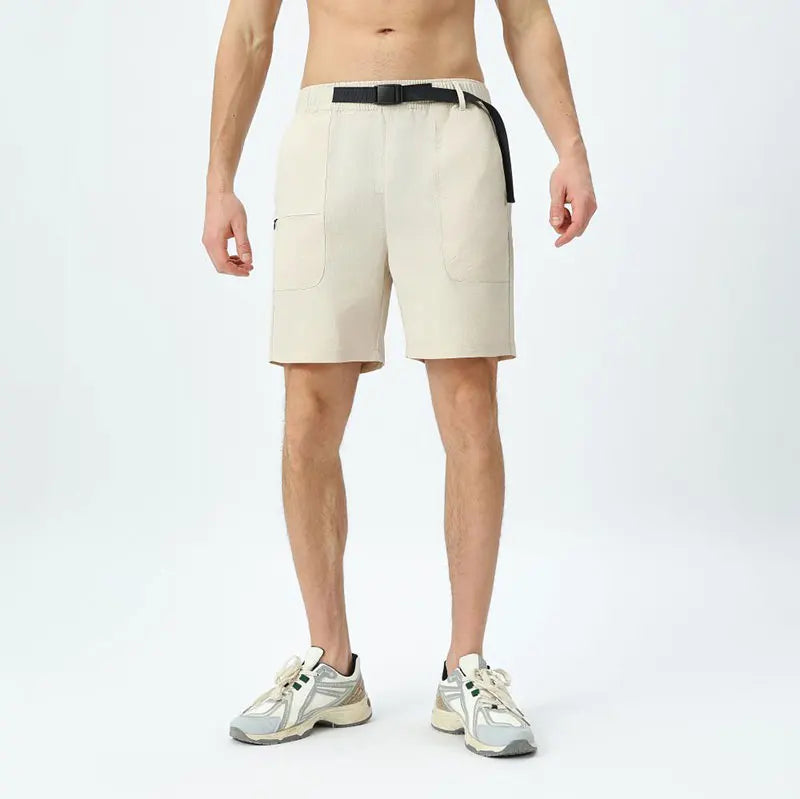 Men's Loose Summer Adjustable Waistband Custom Logo Oem Sports Polyester Casual Training Shorts