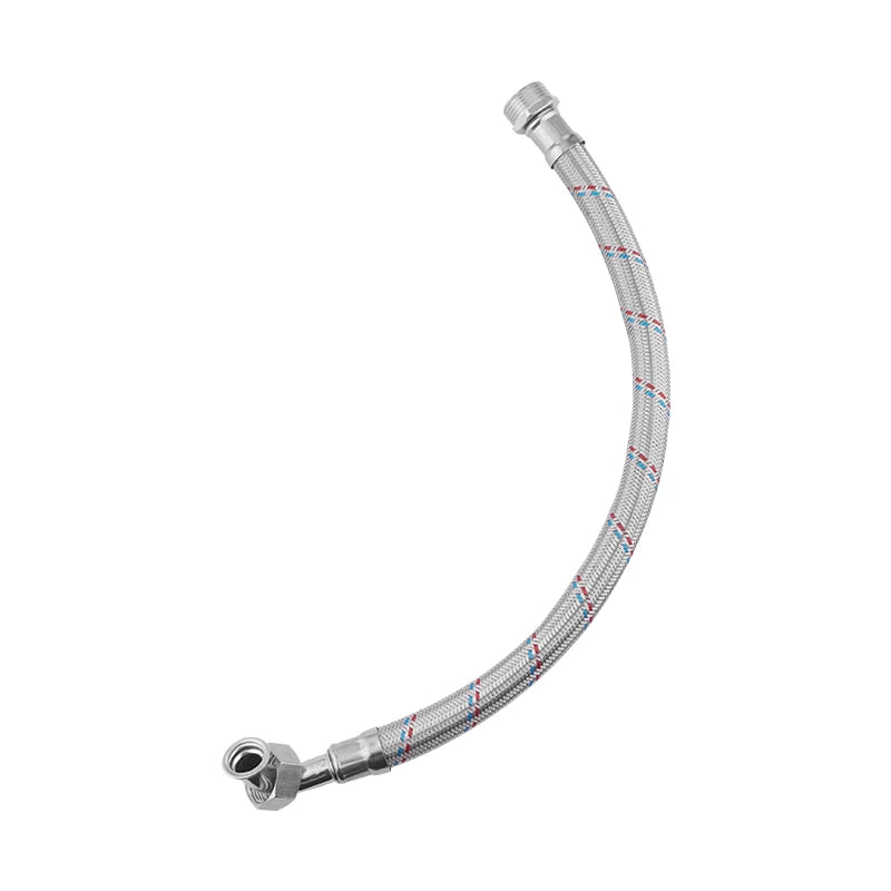 Braided Stainless Steel Hose Pipe - Durable Flexible and Leak-Proof Water Connector for Home Appliances