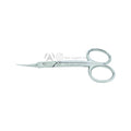 2025 Staleks Curved Sharp Stainless Steel Cuticle Scissors Right-Handed Durable Easily Remove Dead Skin Barbs Beauty Nail Care