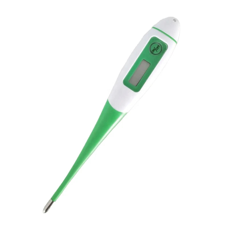 Pig Dog Cow Farm Veterinary Fast Measuring Animal Thermometer Animal Use Flexible Long Tip Fast High Precision Thermometer
