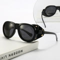 Wholesale Custom Logo Fashion Windproof Punk Driving Sun Glasses UV400 Polarized Stemapunk Men Sunglasses