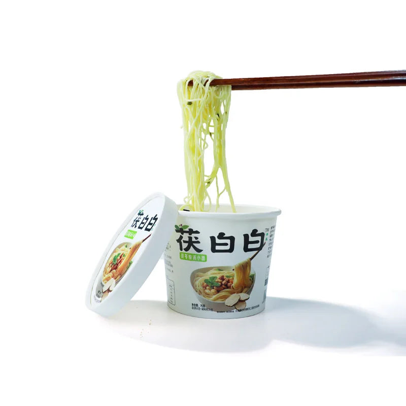 Factory Direct Healthy Light Food Refined Low-Fat Wheat Flour Instant Noodles Yunnan Specialty Poria Chicken Beef Sour Soup
