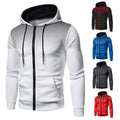 Sweatshirts for Men Casual Sports and Fitness Men's Zip-up Sweatshirts for Men in Autumn and Winter
