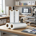 Goosam One-Sided DTF PET Film Tshirt Printer Digital Heat Transfer Film Roll of 30cm X100m A3 MegaBDM