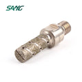 CNC Drill Bits 1/2  Gas Electroplated CNC Diamond Finger Bit Drums for Marble Engineered Stone Marble and Other Soft Stones