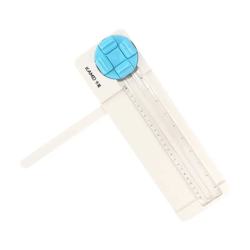 STARPRINT 4-in-1 Manual Paper Cutter with Straight Curved Dotted Bifold Lines for Efficient Paper Cutting Model 703
