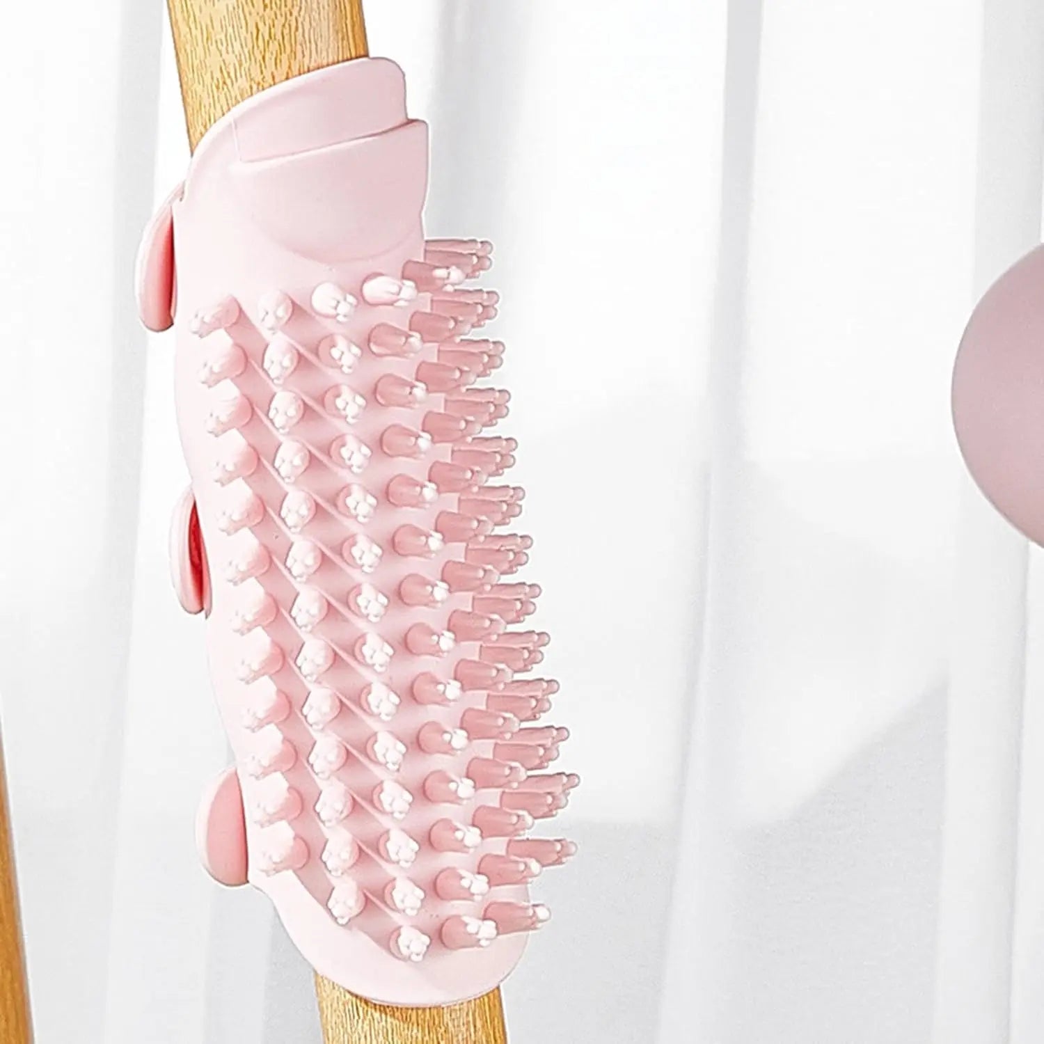 Silicone Dog Cat Self Face Scratcher Grooming Massage Groomer Corner Shedding Brush Tickling Comb