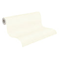 Made in Germany - Wallpaper rolls Single-Coloured White - Non Woven Vinyl - Modern Wallpaper Textile Structure - 1005 x 053 m