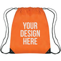 Custom Logo Reusable Drawstring Bag Lightweight Gym Sack Sports Cinch Backpack for Fitness Promotion