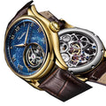 Factory Direct Sale Genuine Flying Tourbillon Mechanical Watch Stylish Starry Sky Waterproof Men's Watch Gift