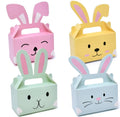 Pafu Easter Cute Rabbit Twisted Egg Gift Box for Spring Kids School Classroom Party Decoration Bunny Candy Box