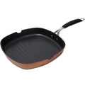 Bergner Infinity Chef Grill Pan 28x28x4.5cm in Forged Aluminum 360 Induction