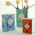 Creative Modern Design Ceramic Book Vase Handmade Eco-Friendly Glazed Flower Vase for Home Office & Library Decoration
