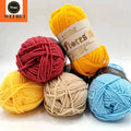 72 SOLID COLOR 4 PLY MILK COTTON CROCHET YARN MILK COTTON CROCHET YARN for RUG TUFTING