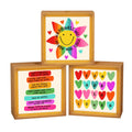 Custom LED Glowing Photo Frame with 3 Color Night Light UV Printed for Home and Office Desktop Christmas Birthday Gift