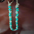 Custom Bulk Blue Frosted Glass Beads Matte Finish Craft Decor OEM Supplier Factory Direct for Necklace Making