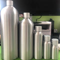 In Stock 30ml 50ml 100ml 200ml 250ml 300ml 4oz 5oz 8oz 16oz Silver Aluminum Bottle With Screw Anti-Cheft and Pump Spray Cap