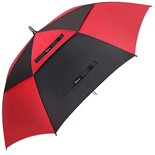 Automatic Open Extra Large UV Protection Golf Umbrella Waterproof Windproof Canopy Oversize Double Vented for Travel