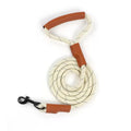 High Quality Leather Durable Reflective Nylon Dog Traction Braided for Medium Dogs and Large Dog