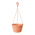 TERRA 4L hanging planter dimensions (mm) 230x230x140 Terracotta color