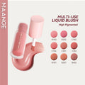 MAANGE Liquid Blush Velvet Finish & Long-Lasting Wholesale Vegan Liquid Blusher