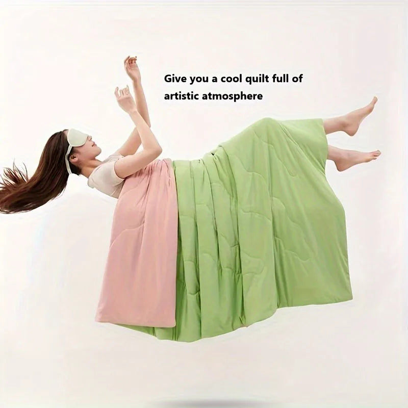 Smooth Against Skin Ultra-Soft Cool Summer Blanket Very Comfortable Cooling Blanket