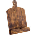 Classic Country Style Solid Wood Natural Color Cookbook Stand Eco-Friendly Reusable Foldable Design Custom Logo Business Gift