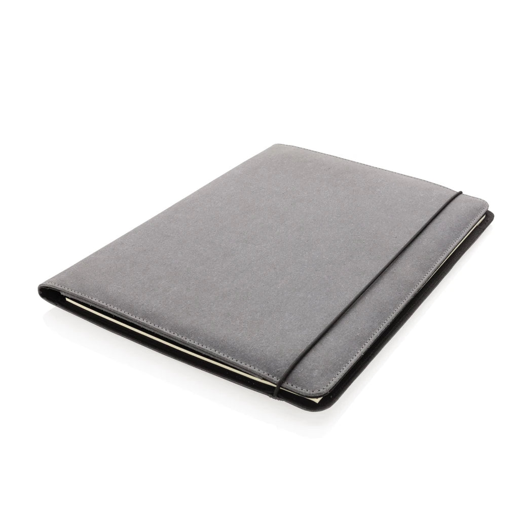 Recycled Leather A4 Portfolio for Card and Note Holding