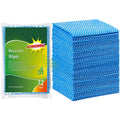 Wholesale Customized Blue Multi-Purpose Towel Reusable Cleaning Kitchen Cloths Wipes for Dish