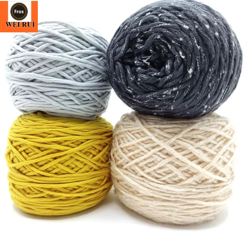 1KG Thick Tufting Gun Yarn Acryl Cone for Tufting DIY