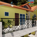 Luxury Wrought Iron Balcony Railings for Villa Homes Add Sophistication and Timeless Beauty to Modern or Classic Design