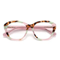 Two Tone Tortoise Cat Eye Acetate Eyeglasses Full Rim Prescription Optical Frames for Women MegaBDM