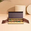 Custom Logo High-End Luxury Eco-Friendly Recycled Materials Matte UV Coating Sponge Lining Paper Gift Box for Chocolate Candy