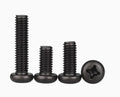 China Wholesale M3 M4 M6 Stainless Steel Carbon Steel Grade 4.8 Black Oxide Cross Head Pan Head Screw