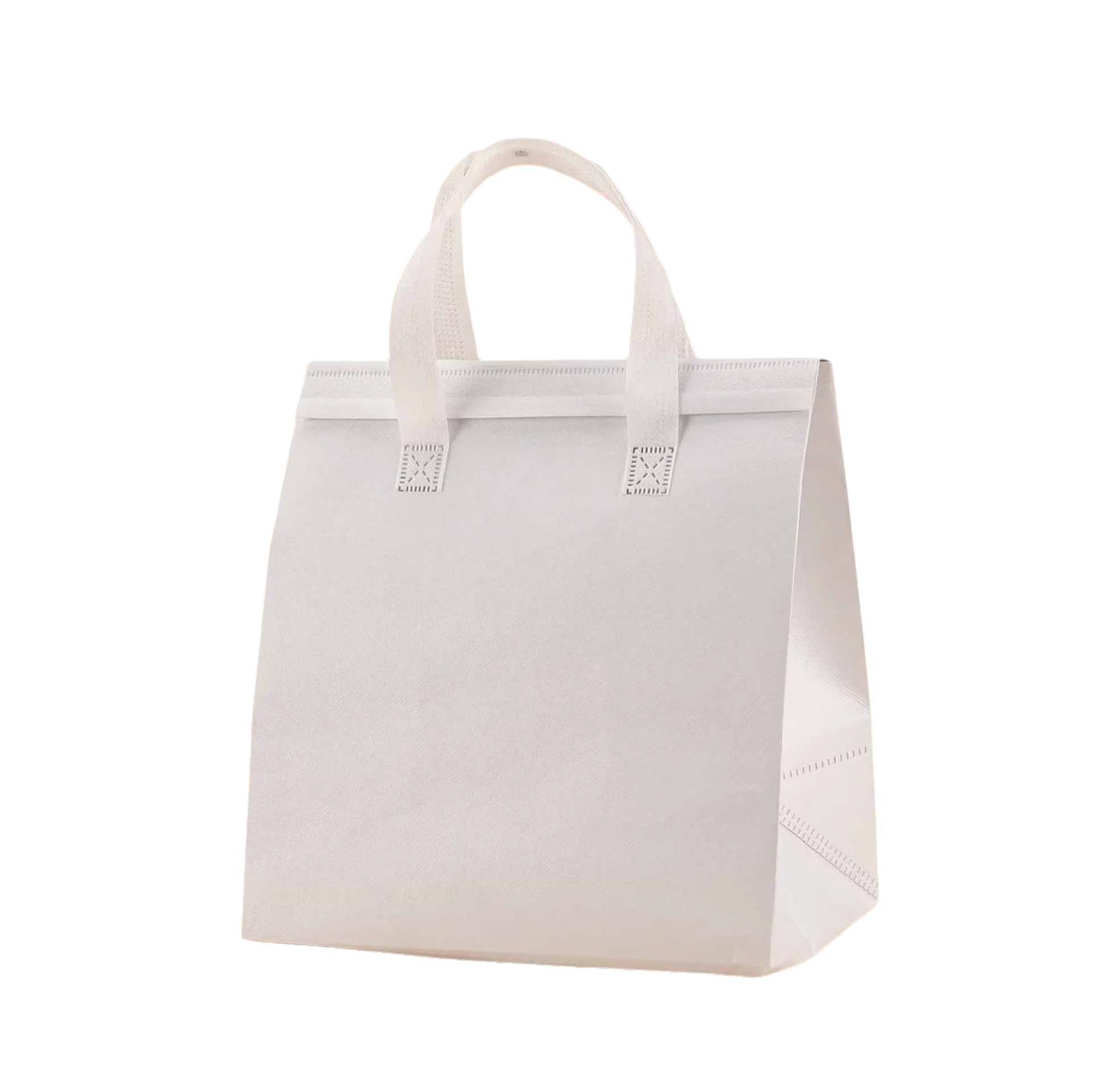 In-stock Insulated Delivery Bags Non-woven Insulated Aluminum Foil Bags for Cakes and Food Delivery Takeaway Packaging