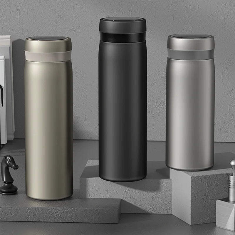 Custom Corporate 500ml Stainless Steel Vacuum Thermos Flask Gift Set for Hot and Cold Drinks