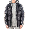 Professional Manufacturer's Top Trending Comfortable Plus Size Men's Waterproof Hooded Puffer Jacket 90% Filling Excellent