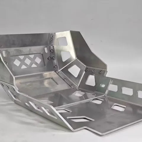 Custom Sheet Metal Processing Perforated Panels Engine Covers Motorcycle Accessory Modifications