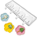 4 Cavity Sweater Design Silicone Popsicle Mold Creative Chocolate Ice Cream Mould DIY Cakesicle Model Cake Decor Tools Bakeware