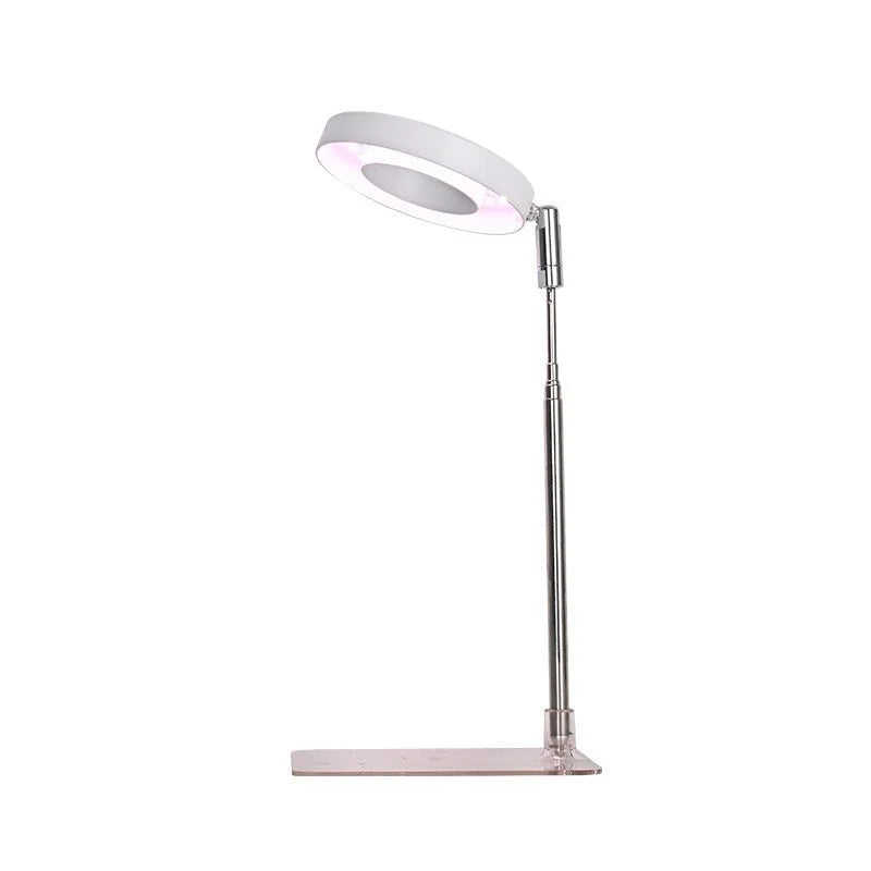 CE & RoHS LED Plant Growth Lamp Adjustable Desk Ring Grow Light for Indoor Garden Seedlings and Succulents