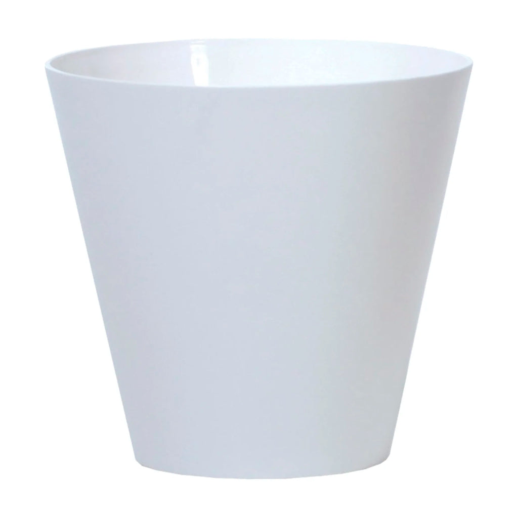 TUBUS 7L. flower pot dimensions (mm) 250x250x233 color White