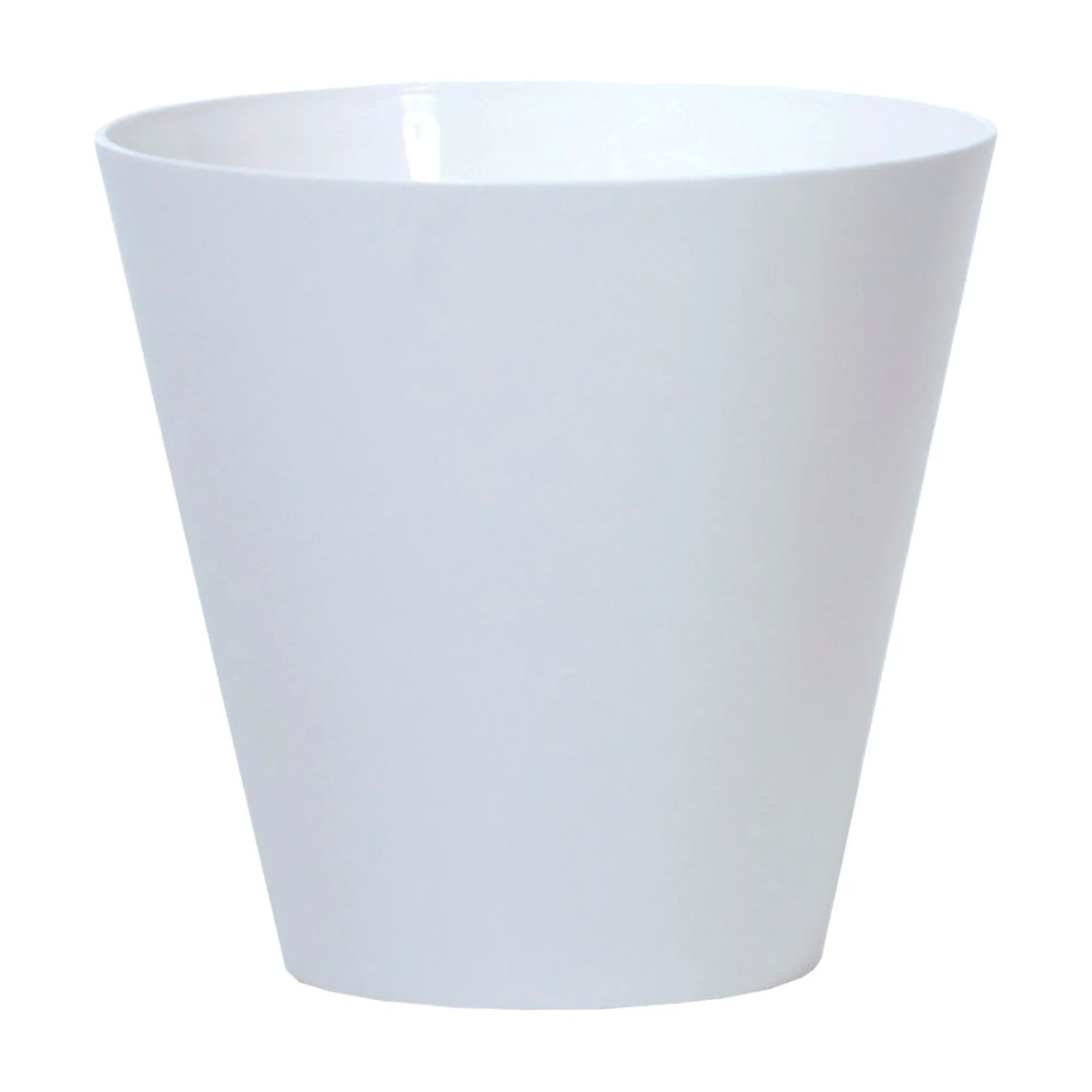 TUBUS 7L. flower pot dimensions (mm) 250x250x233 color White