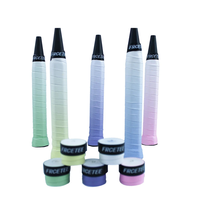 FRCETEE Custom Imported PU Anti-Slip Gradient Tennis Paddle Padel Racket Pickleball Badminton Overgrip Multiple Colors USAPA